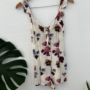 Forever 21 Floral Romper
